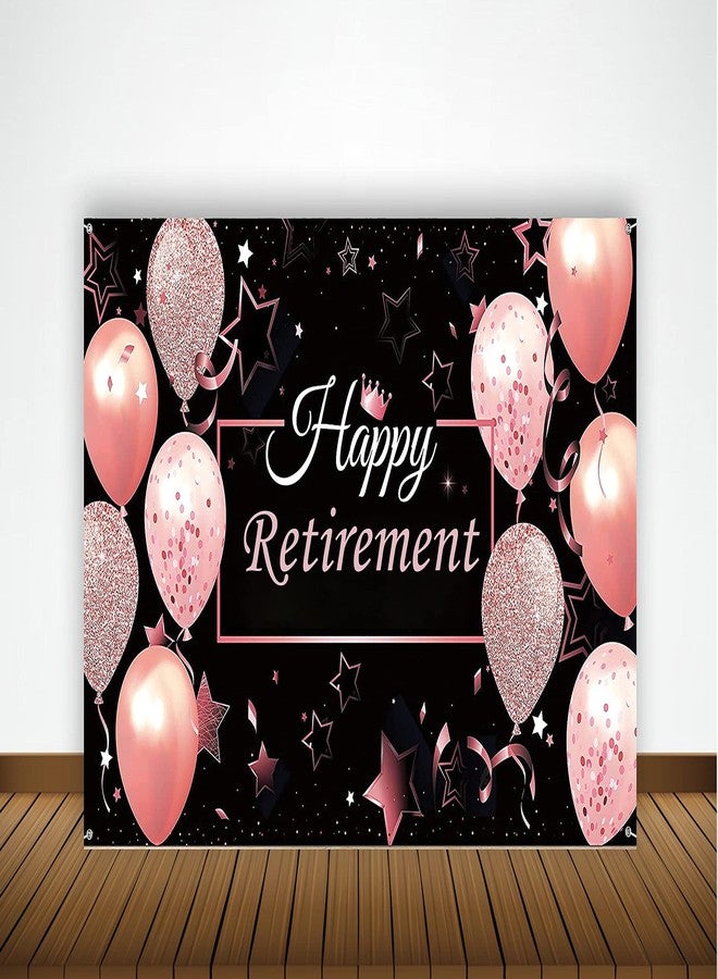 Theme My Party Retirement Party Supplies, Retirement Party Decorations with Happy Retirement Backdrop (7FT X 5FT) - Image 1